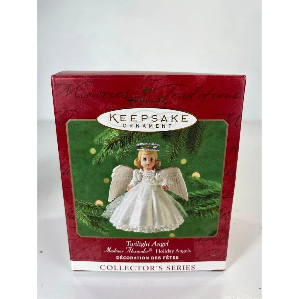 Lot 4 Hallmark Keepsake Madame Alexander‎ Doll Ornaments 1991-2000 Vintage Boxed